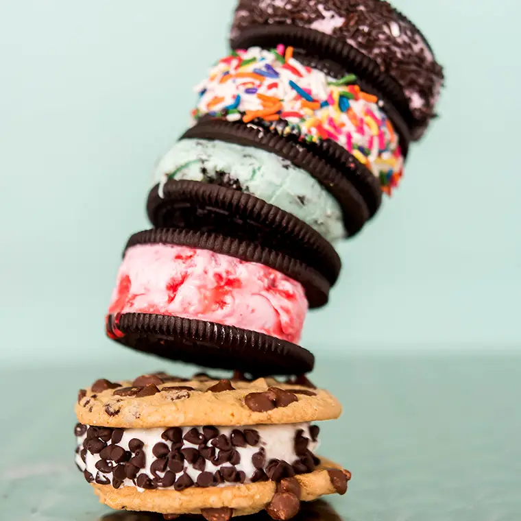 Hand packed Pints or Quarts at Dairy Hill Ice Cream.